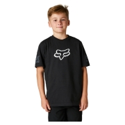 Bērnu t-krekls FOX Karrera Ss, melns