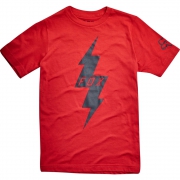 Bērnu t-krekls FOX, tumši sarkans ar melnu logo