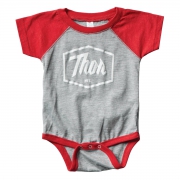 Babies one-piece set Thor, red/grey