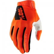 Cimdi 100% Ridefit, oranži, Cimdi 100% Ridefit, oranži,