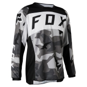 Kids jersey FOX 180 Bnkr, black/camo