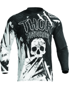 Kids jersey Thor Sector Gnar, black/white