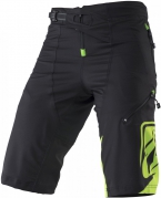 Veloshorts Kenny FActory Black lime, black with green