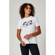 Woman t-shirt FOX Palms, white