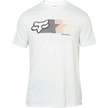 T-krekls FOX Starfade, pelēks ar logo, izmērs S