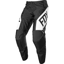 Youth pants FOX 180 revn, black/white, size 24