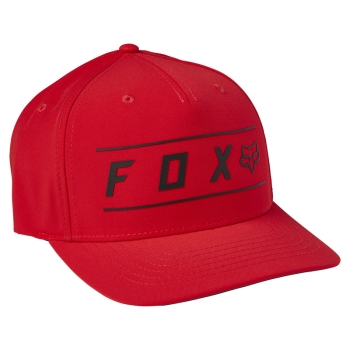 Flexfit cap FOX Pinnacle Tech, red with writting, size L/XL