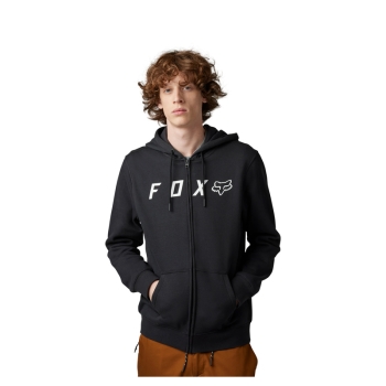 Zip hoodie FOX Absolute, black, size XXL