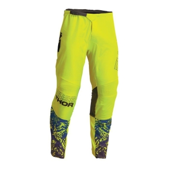 Kids pants Thor Sector Atlas, fluo yellow, size Y20