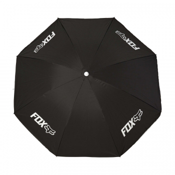 Parasol FOX, black with logo, large size