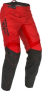 Kids pants Fly F-16, red/black