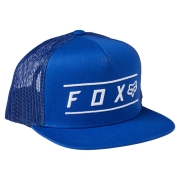 Bērnu cepure FOX Pinnacle Sb Mesh, zila ar uzrakstu