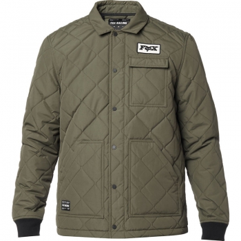 Warm jacket FOX Speedway, green, size XL