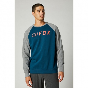Džemperis FOX Apex Crew, zils, S izmērs