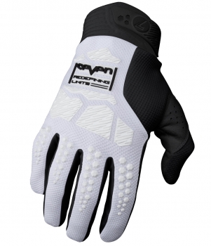 Gloves Seven Rival Ascent, white/black, size S Gloves Seven Rival Ascent, white/black, size S