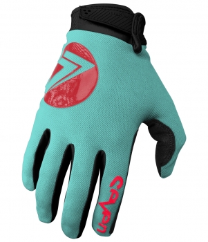 Gloves Seven Annex 7 Dot, light blue, size S Gloves Seven Annex 7 Dot, light blue, size S