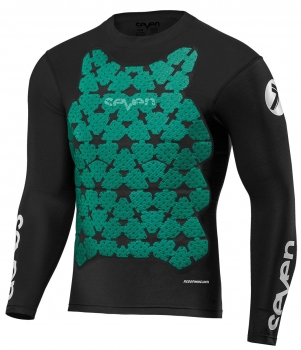 Termokrekls Seven Zero Compression Roost, ar polsterējumu, melns, izmērs L Termokrekls Seven Zero Compression Roost, ar polsterējumu, melns, izmērs L