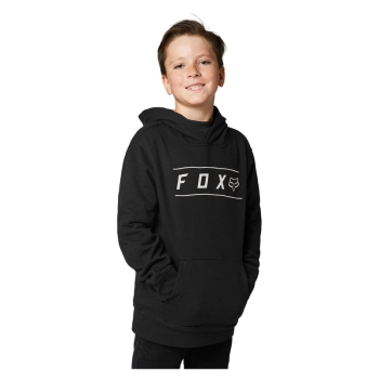 Kids hoodie FOX Pinnacle Po, black, size YM Kids hoodie FOX Pinnacle Po, black, size YM