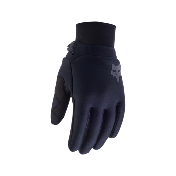 Kids gloves FOX Defend thermo, black, for cold weather, size YS