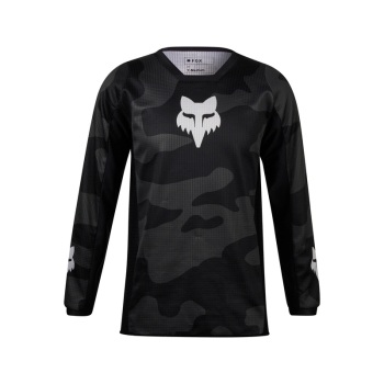 Kids jersey FOX 180 Bnkr, black camo, size YS Kids jersey FOX 180 Bnkr, black camo, size YS