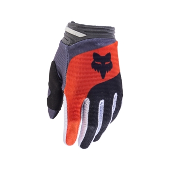Kids gloves FOX 180 Ballast, black/orange, size YXS Kids gloves FOX 180 Ballast, black/orange, size YXS
